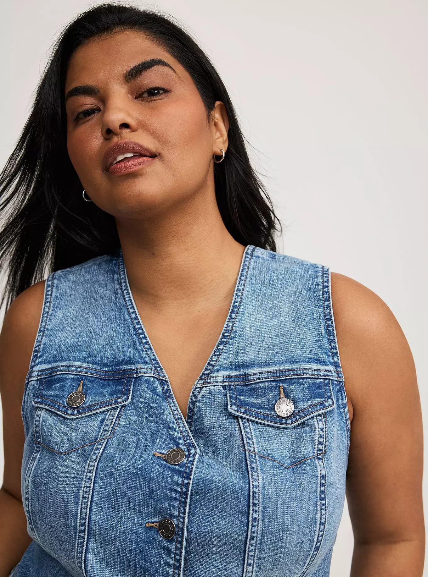 Western Denim Vest | Torrid (US & Canada)