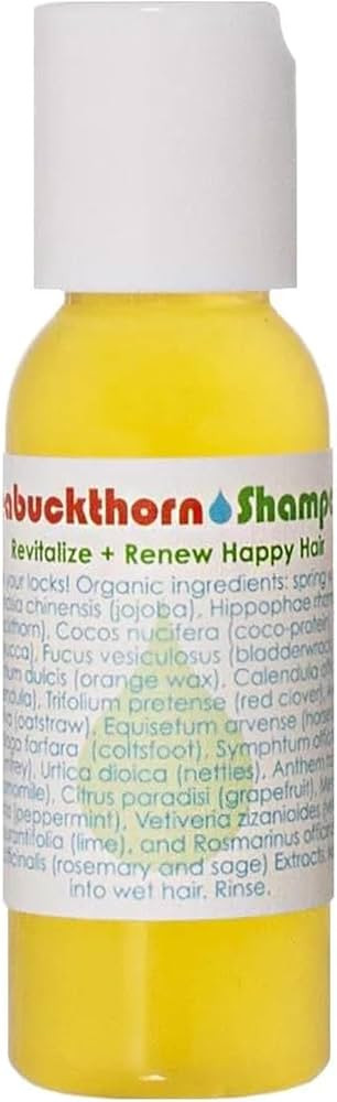 Living Libations - Organic Seabuckthorn Shampoo | Natural, Wildcrafted Clean Beauty (1 fl oz | 30... | Amazon (US)