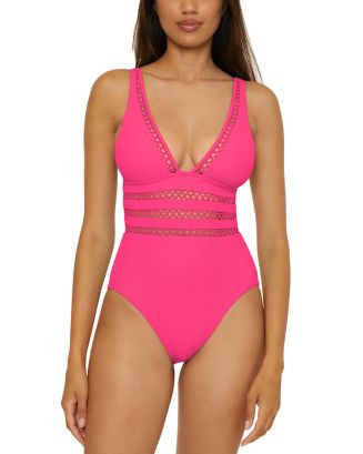 BECCA® by Rebecca Virtue Modern Edge One Piece Swimsuit  | Bloomingdale's Women | Bloomingdale's (US)