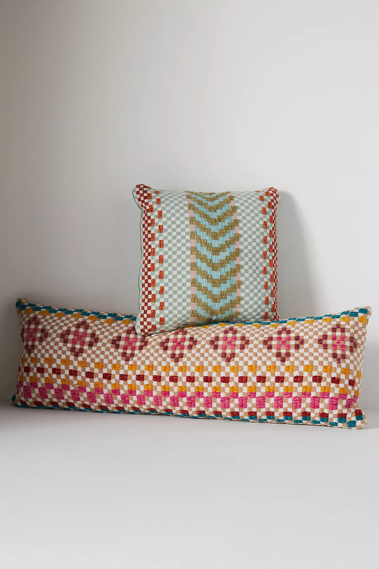 Woven Silas Indoor/Outdoor Pillow | Anthropologie (US)