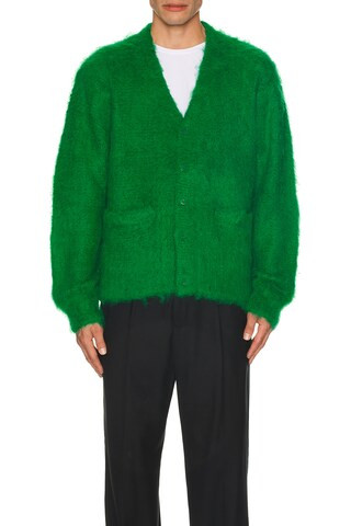 Patron Cardigan in Bright Green | Revolve Clothing (Global)