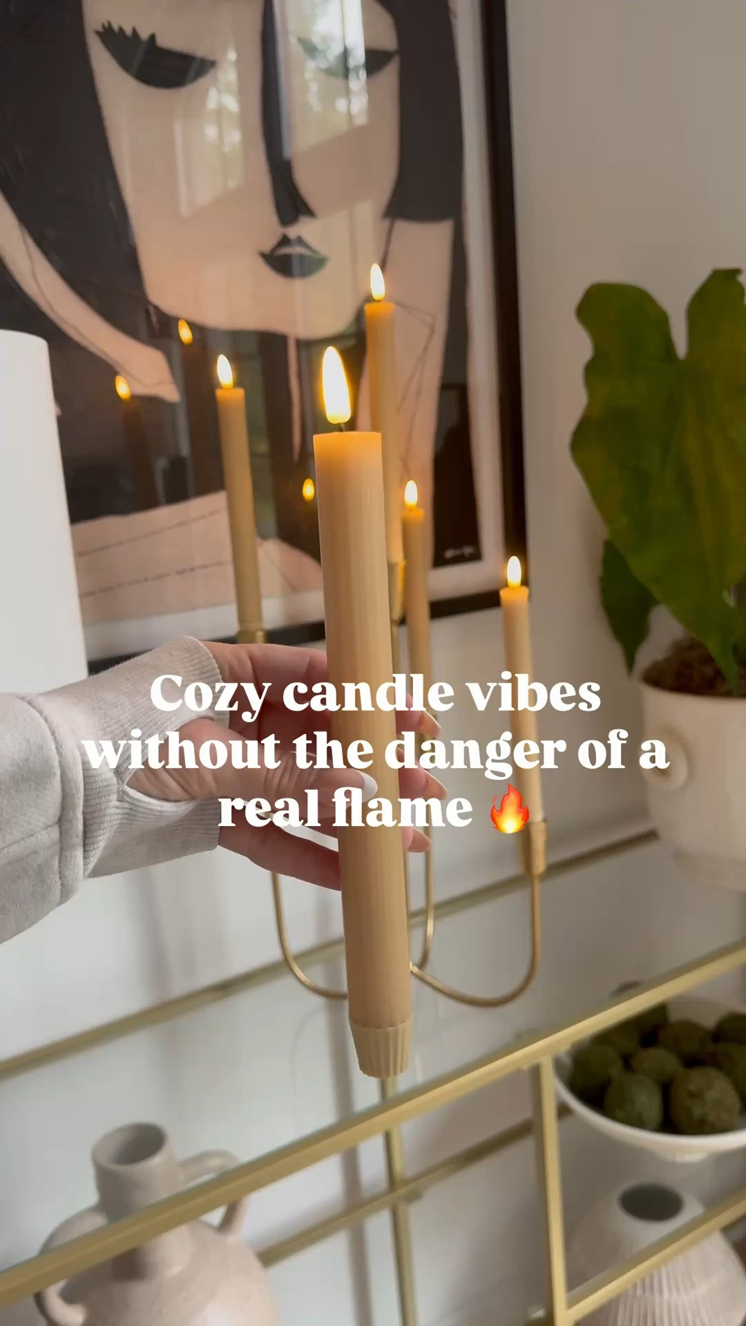 These flameless taper candles are such a cute and cozy seasonal find. I picked them up at @Target .

#LTKHome #LTKSeasonal