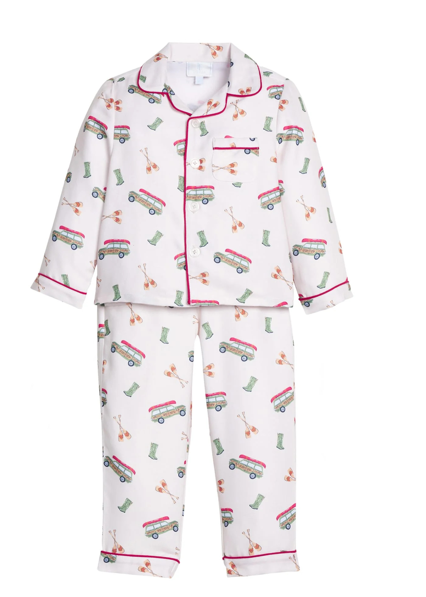 Classic Wagoneer Pajama Set for Kids | Little English