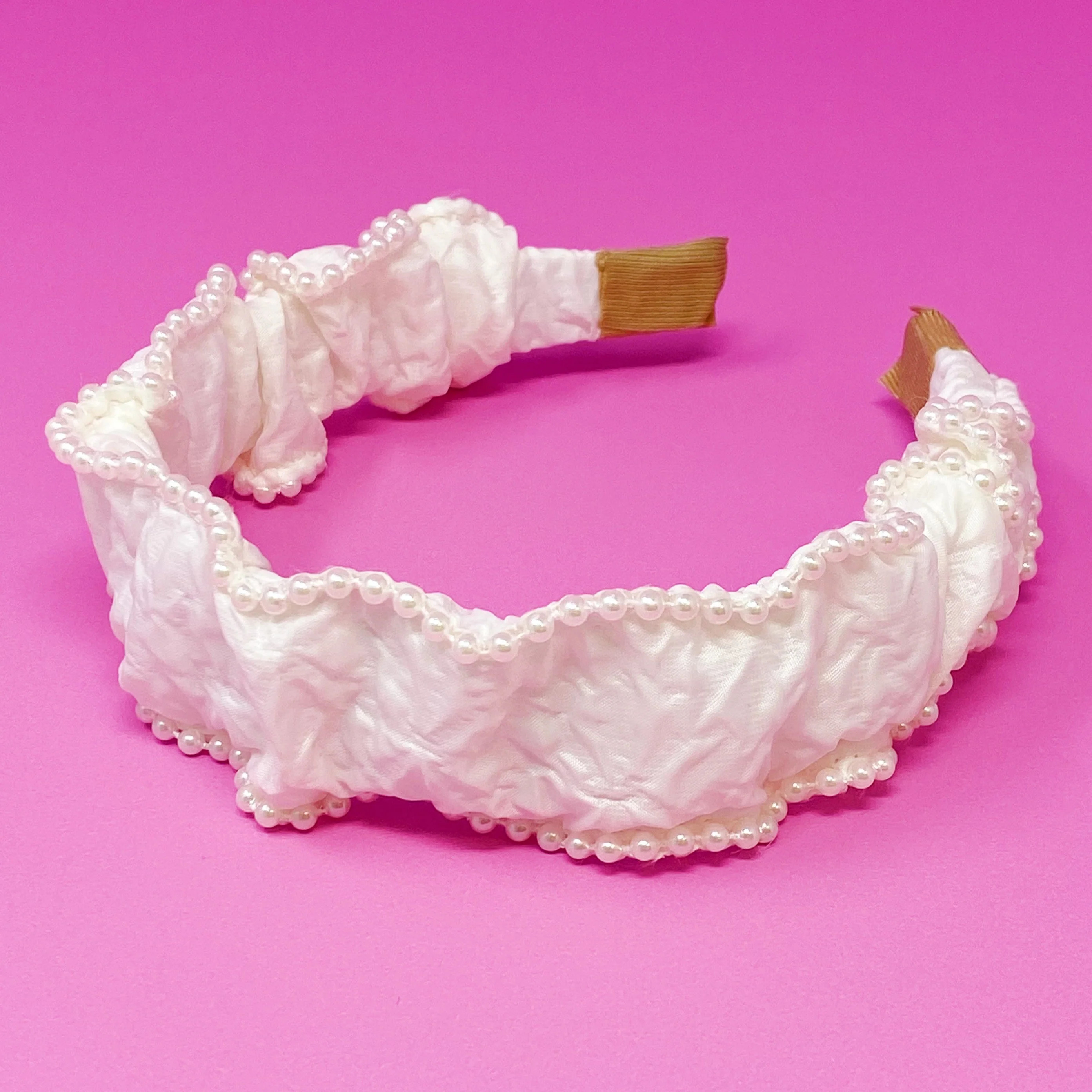 Palace Pearl Embellished Headband | Casual Chic Boutique