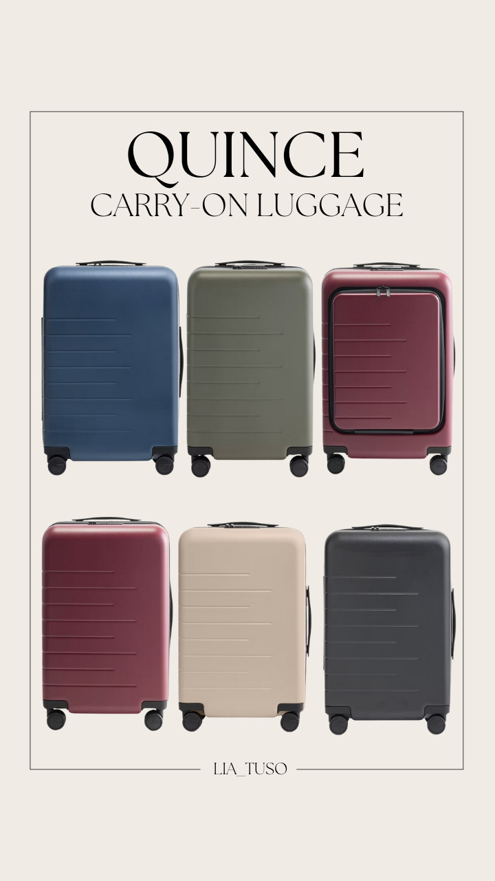 Quince Carry-On Luggage || Travel made simple ✈️✨ Loving how chic and functional this carry-on is for every trip. 

#QuinceFinds #TravelInStyle #JetSetLife 

 #LTKTravel