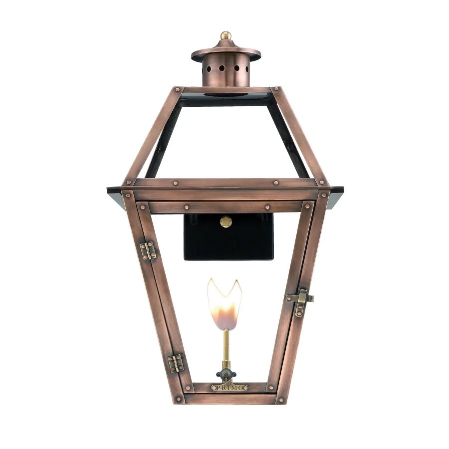 Primo Lanterns Orleans 14" Wide Outdoor Wall-Mounted Lantern Natural Gas ConfigurationModel:OL-22... | Build.com, Inc.