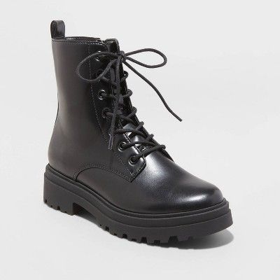 Women's Bridget Combat Boots - A New Day™ | Target