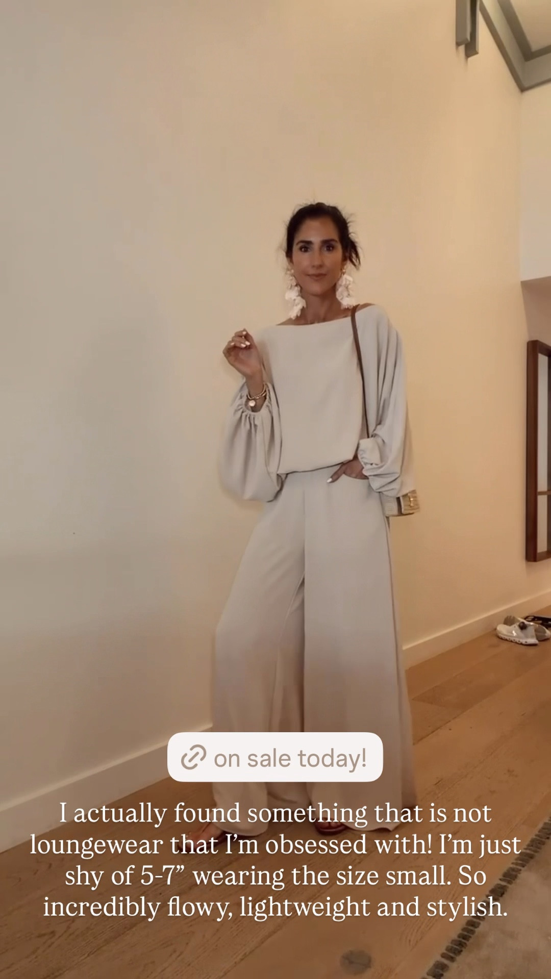 I actually found something that is not loungewear that I’m obsessed with! I’m just shy of 5-7” wearing the size small. So incredibly flowy, lightweight and styling  

#LTKootd #LTKgrwm #LTKSeasonal