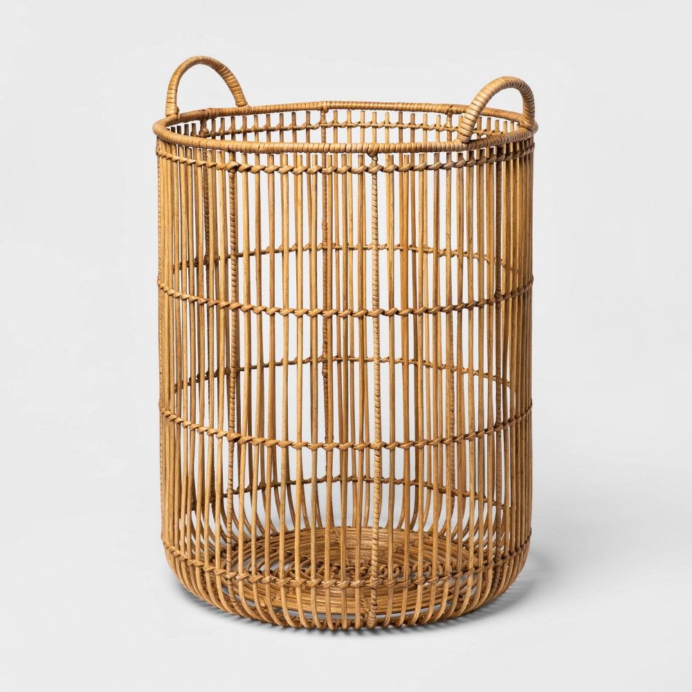 Round Rattan Decorative Baskets Natural - Project 62™ | Target