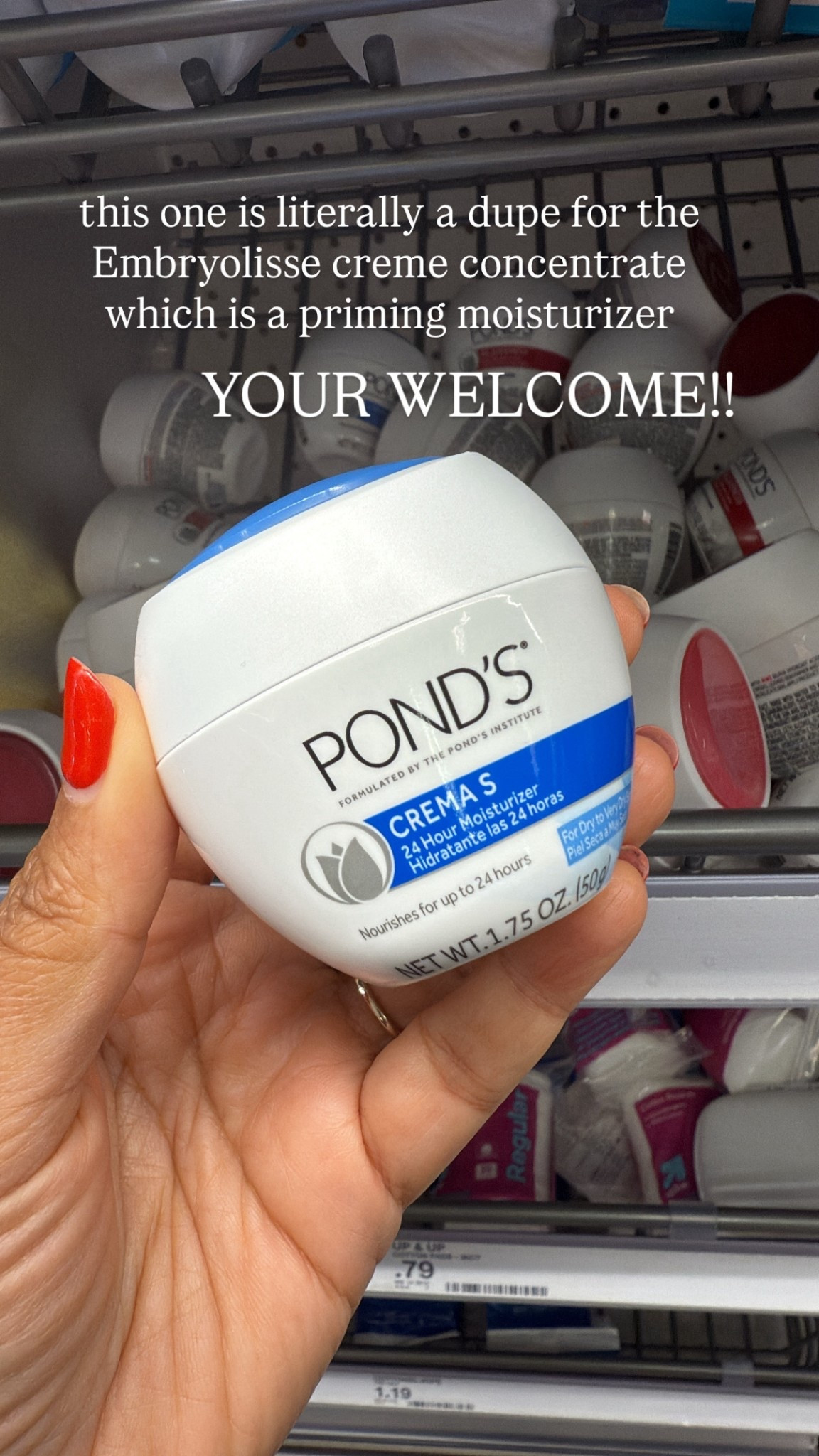 Dupe for Embryolisse creme concentrate


#LTKBeauty #LTKFindsUnder50