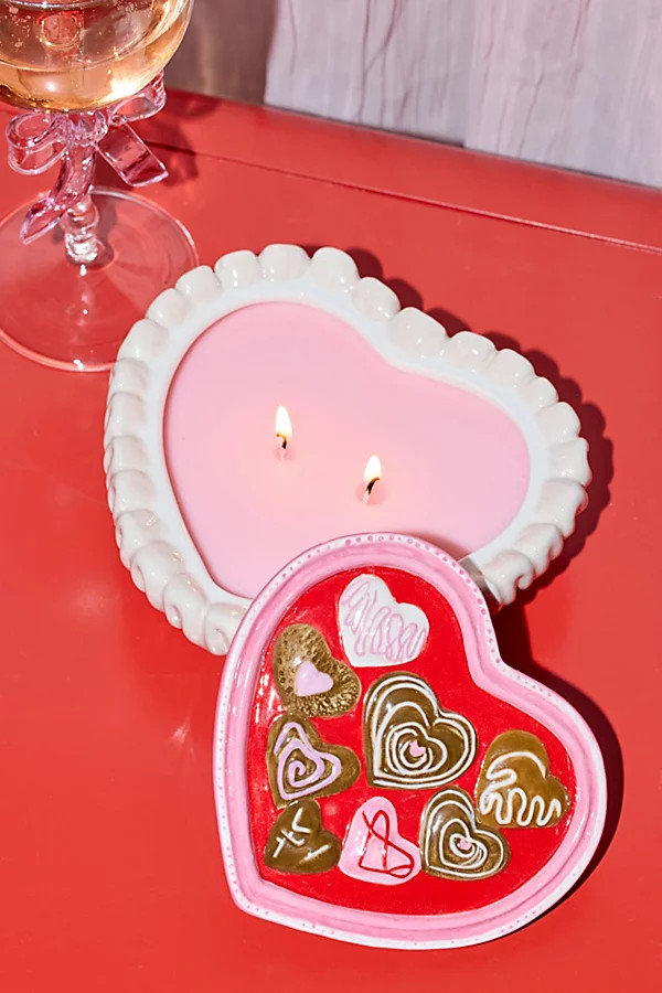 Chocolate Box 7 oz Candle in Sheer Musk/Vanilla at Urban Outfitters | Urban Outfitters (US and RoW)