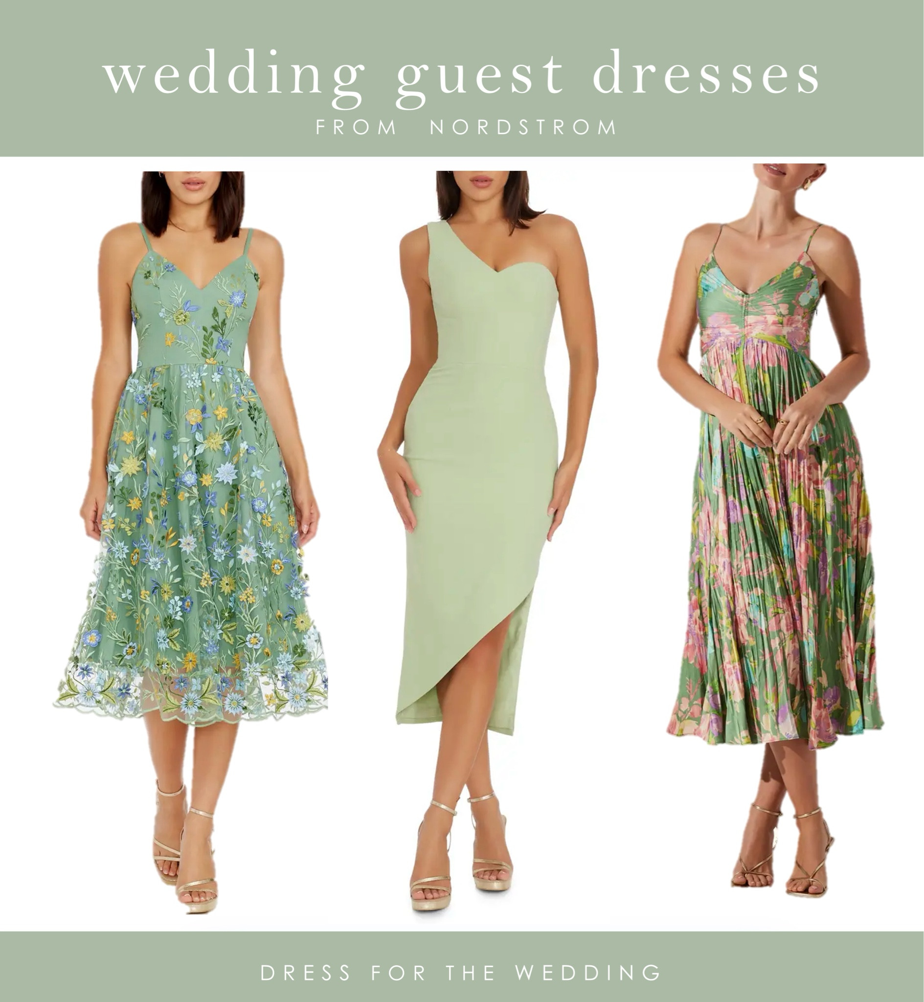 Wedding guest dress
Summer dress 
Green dress 
🍃Sage green wedding guest dress picks for summer 2024 weddings! Green dresses for a wedding guest New spring dresses, mid size wedding guest dresses, sage green dress, green midi dress, floral dress, what to wear to a wedding. 💚Follow Dress for the Wedding on LiketoKnow.it for more wedding guest dresses, bridesmaid dresses, wedding dresses, and mother of the bride dresses. 

#LTKparties #LTKwedding #ltkmidsize #ltkwedding #ltkover40 #ltksummersales #ltkxnsale #ltkstyletip

#LTKSummerSales #LTKxNSale #LTKOver40