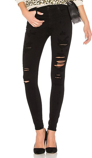 A Gold E Sophie High Rise Skinny in Moonstruck | Revolve Clothing (Global)