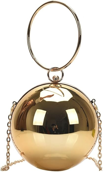 Clutch Purses for Women Disco Ball Purse Evening Clutches Cute Acrylic Box Shoulder Bags Handbag ... | Amazon (US)