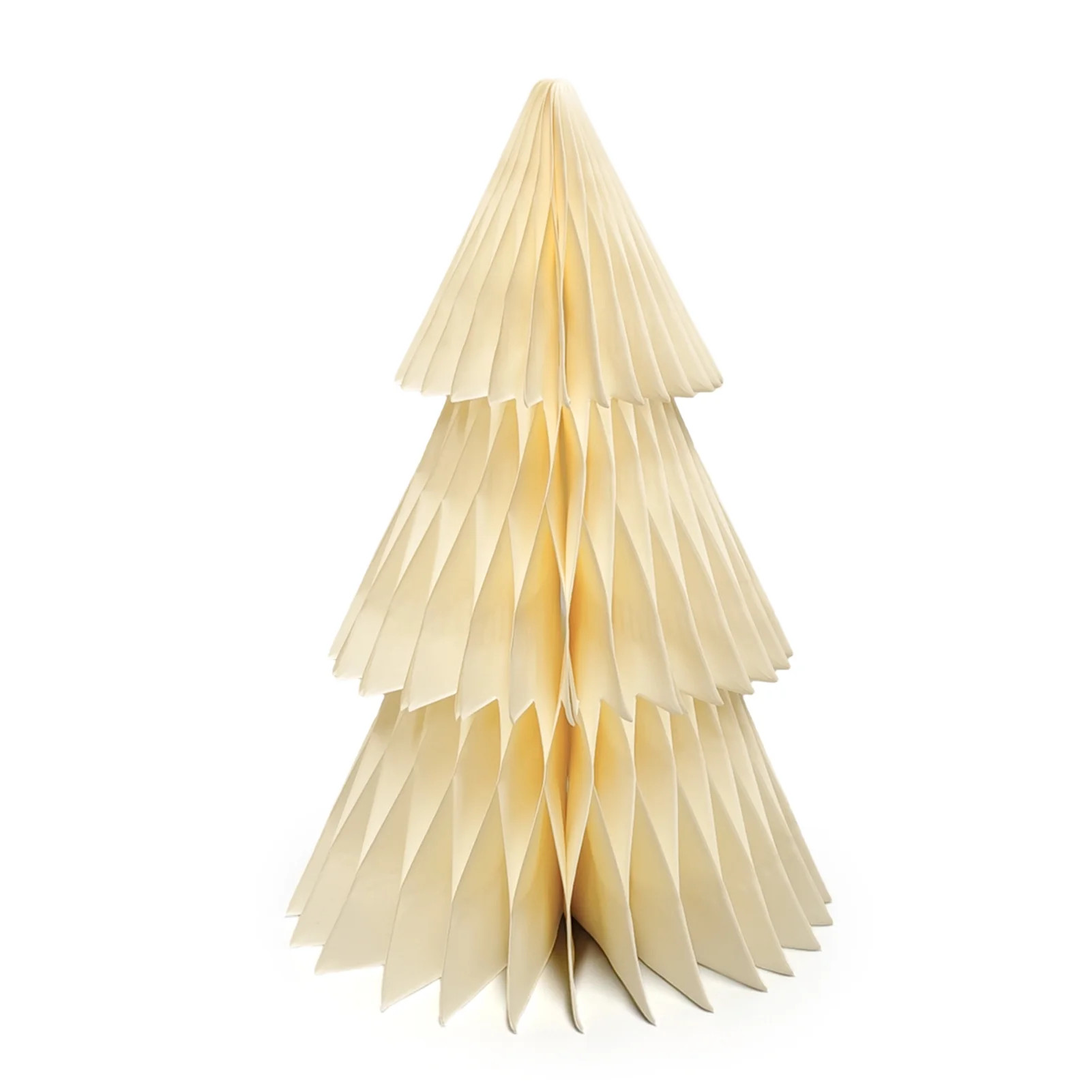 Farfi Paper Christmas Tree Decoration 6/8/10/12 Inch 3D Honeycomb Tree Table Centerpiece for Holi... | Walmart (US)