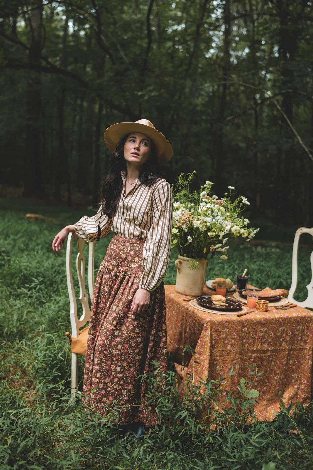 Iris Skirt in Daphne Fern | Parterre