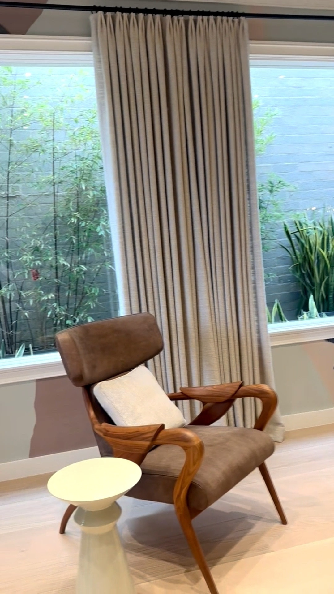 Imagine waking up surrounded by the calm elegance of these sophisticated drapes — a quiet invitation to linger a little longer.

#interiordesign #windowtreatment #luxuryhome #holidayhome #sereneinterior #draperydesign

#LTKHoliday #LTKHome