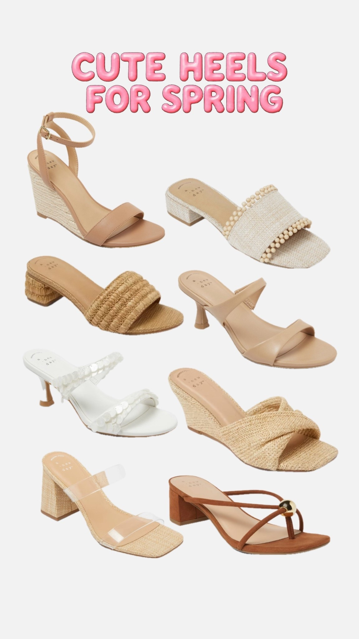 If you are looking for a nice pair of heels for this season, get them today with 40% off discount! Easter heels, showers, weddings, date nights…here they are! 

#LTKSaleAlert #LTKSeasonal