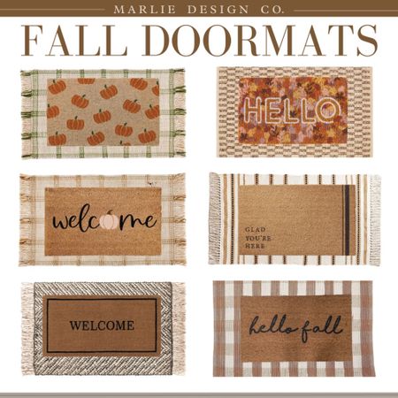 Fall Doormats | fall decor | fall | Halloween | Halloween decor | porch decor | doormat and rug combos | Etsy | Target | Target finds | studio McGee | happy fall | hello fall | welcome mat 

#LTKhome #LTKSeasonal #LTKunder50