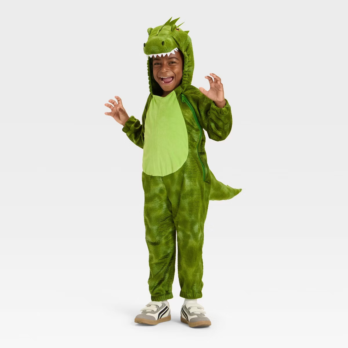 Kids' Dinosaur Halloween Costume Jumpsuit - Hyde and EEK! Boutique™ Green | Target