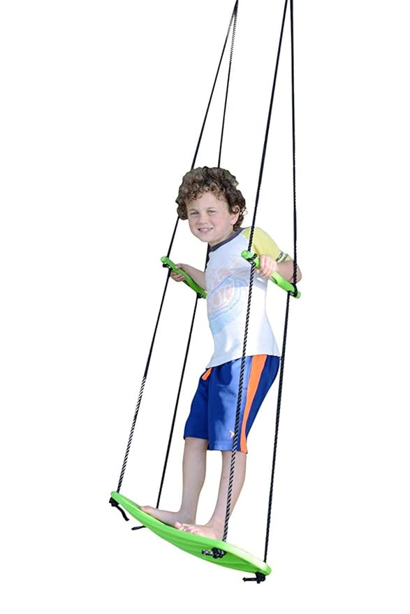 Swurfer Kick Stand Up Surfing Tree Swing Outdoor Swings for Kids Up to 150 Lbs - Hang from Up to ... | Amazon (US)