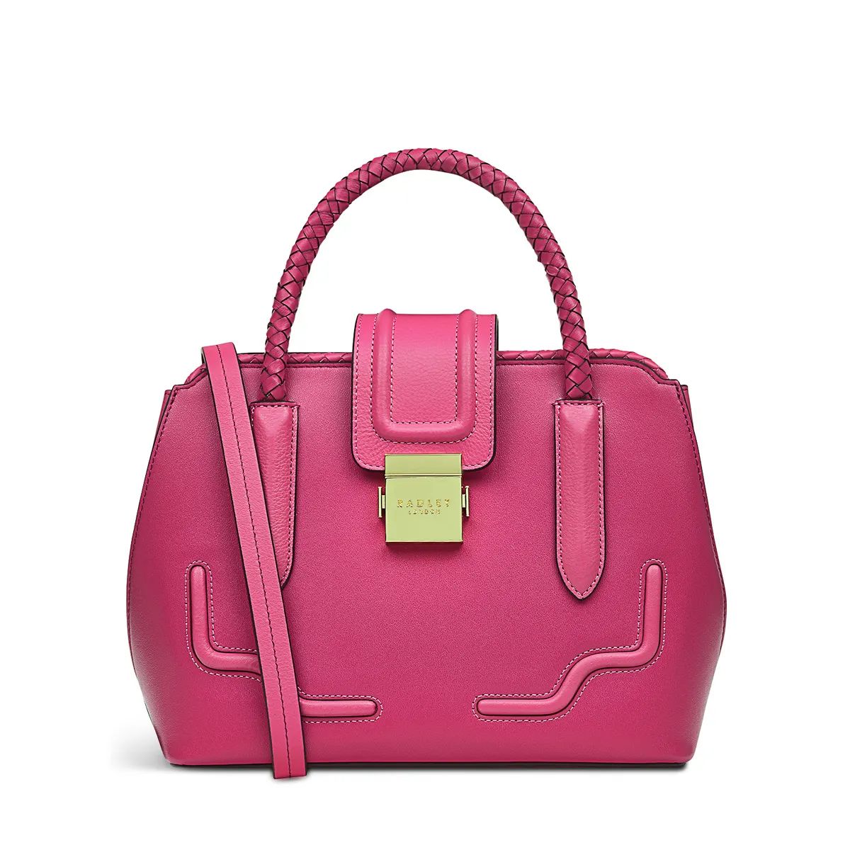 Small Designer Bag Pink | Liverpool Street 2.0 Weave SS24 | Radley | Radley London US