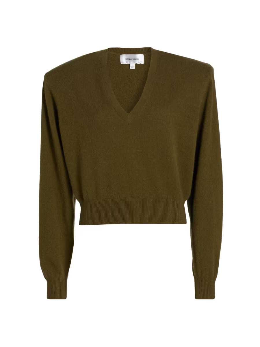 Ronny Kobo Landen Cashmere Sweater | Saks Fifth Avenue | Saks Fifth Avenue