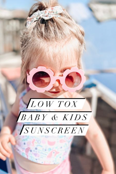 Favorite low tox baby & kids sunscreen 

#LTKbaby #LTKtravel #LTKkids