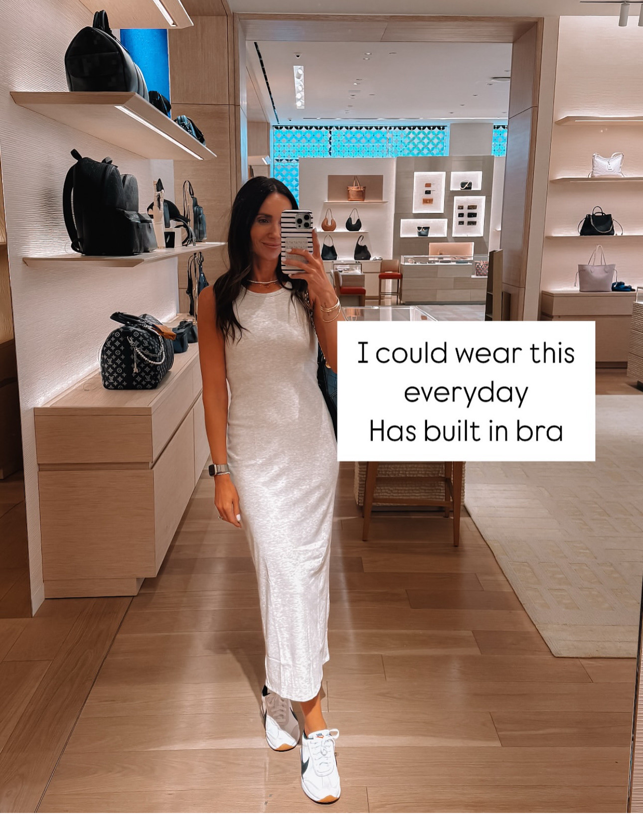 Elevated mom wear white dress elevated casual chic dress Annbrstyle 

#LTKootd #LTKmomlife #LTKWorkwear