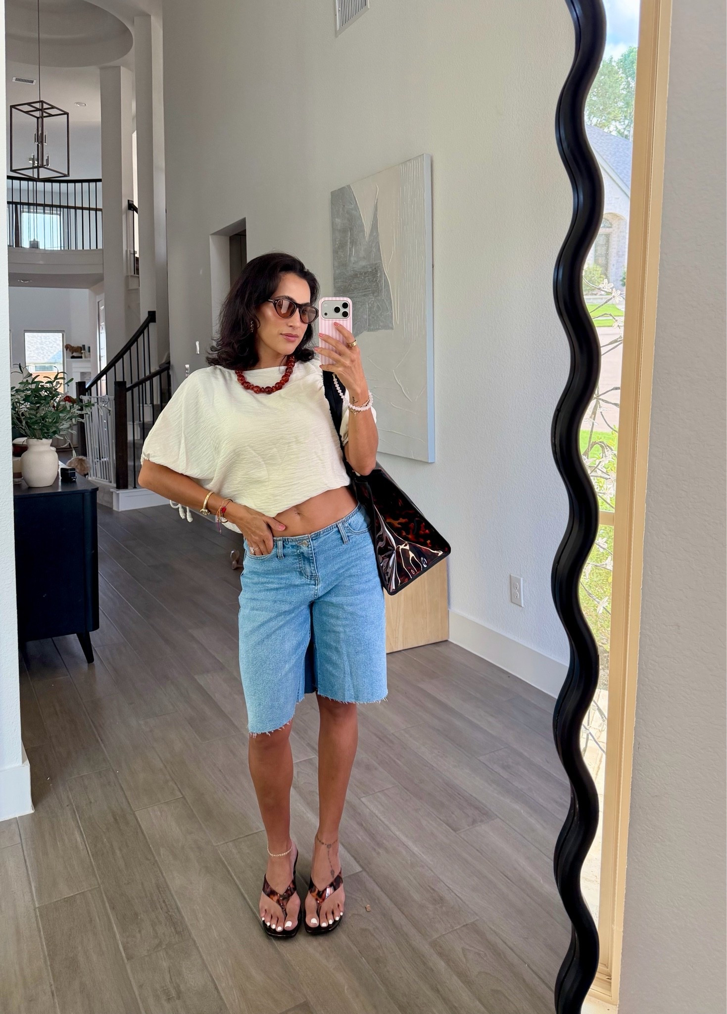 Summer outfit . Shorts XS, top XS

#LTKootd #LTKPetite