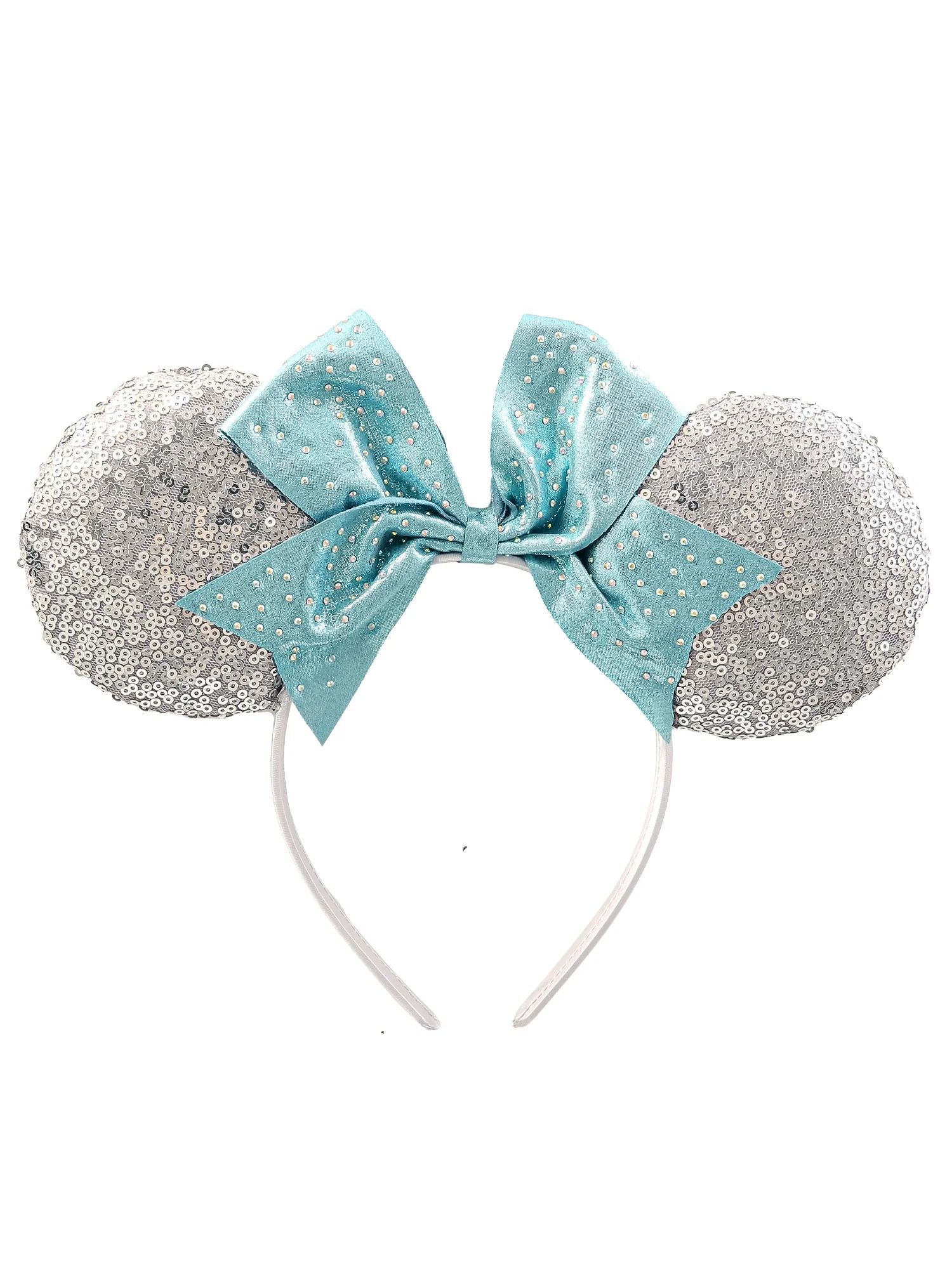 Girl's Disney Minnie Mouse Ears Sequence Headband | Walmart (US)