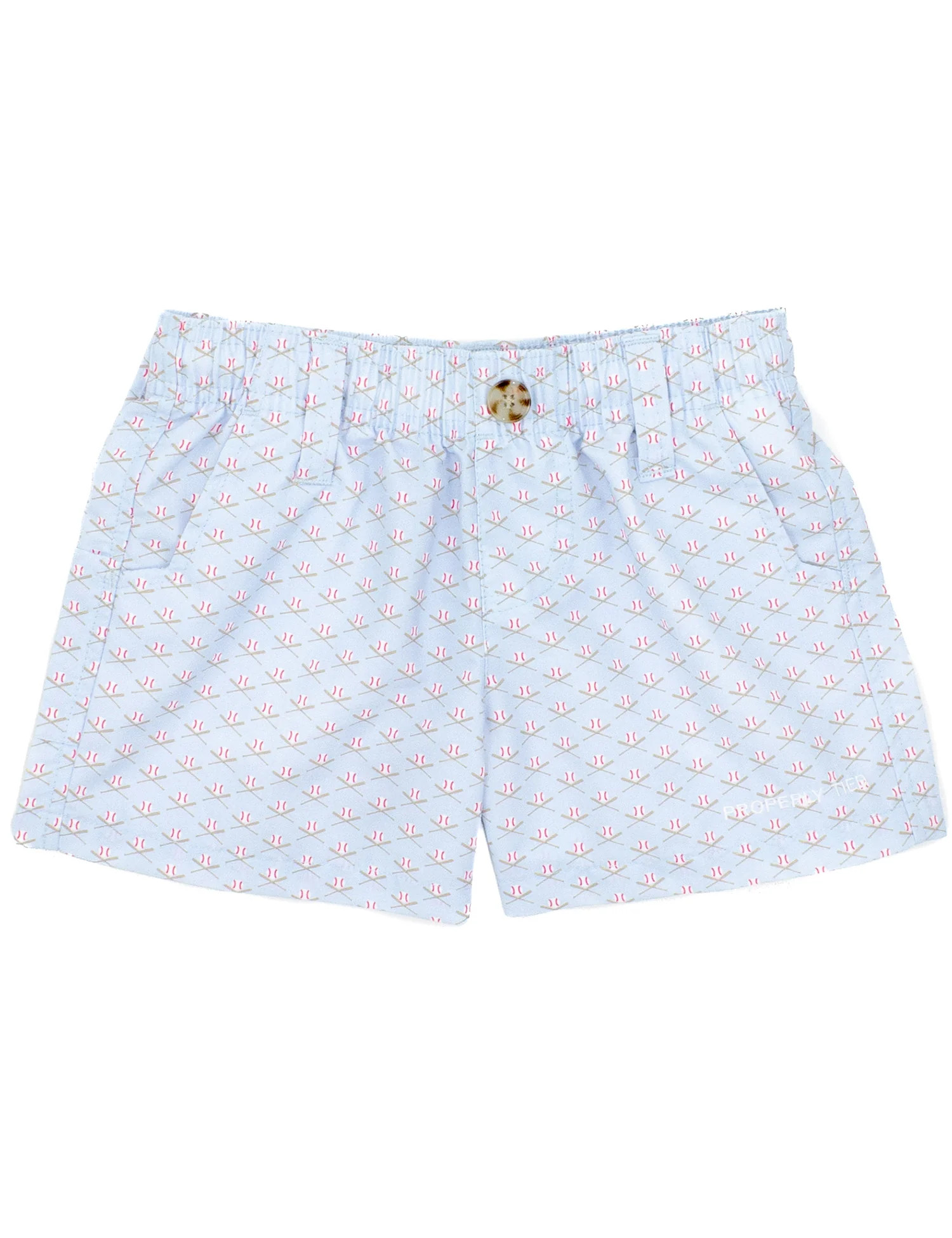 Properly Tied Boys Mallard Short Baseball Shield | Persnickety