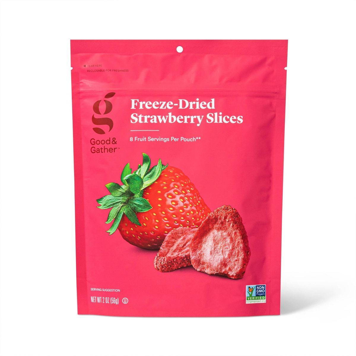 Freeze Dried Strawberry Slices - 2oz - Good & Gather™ | Target