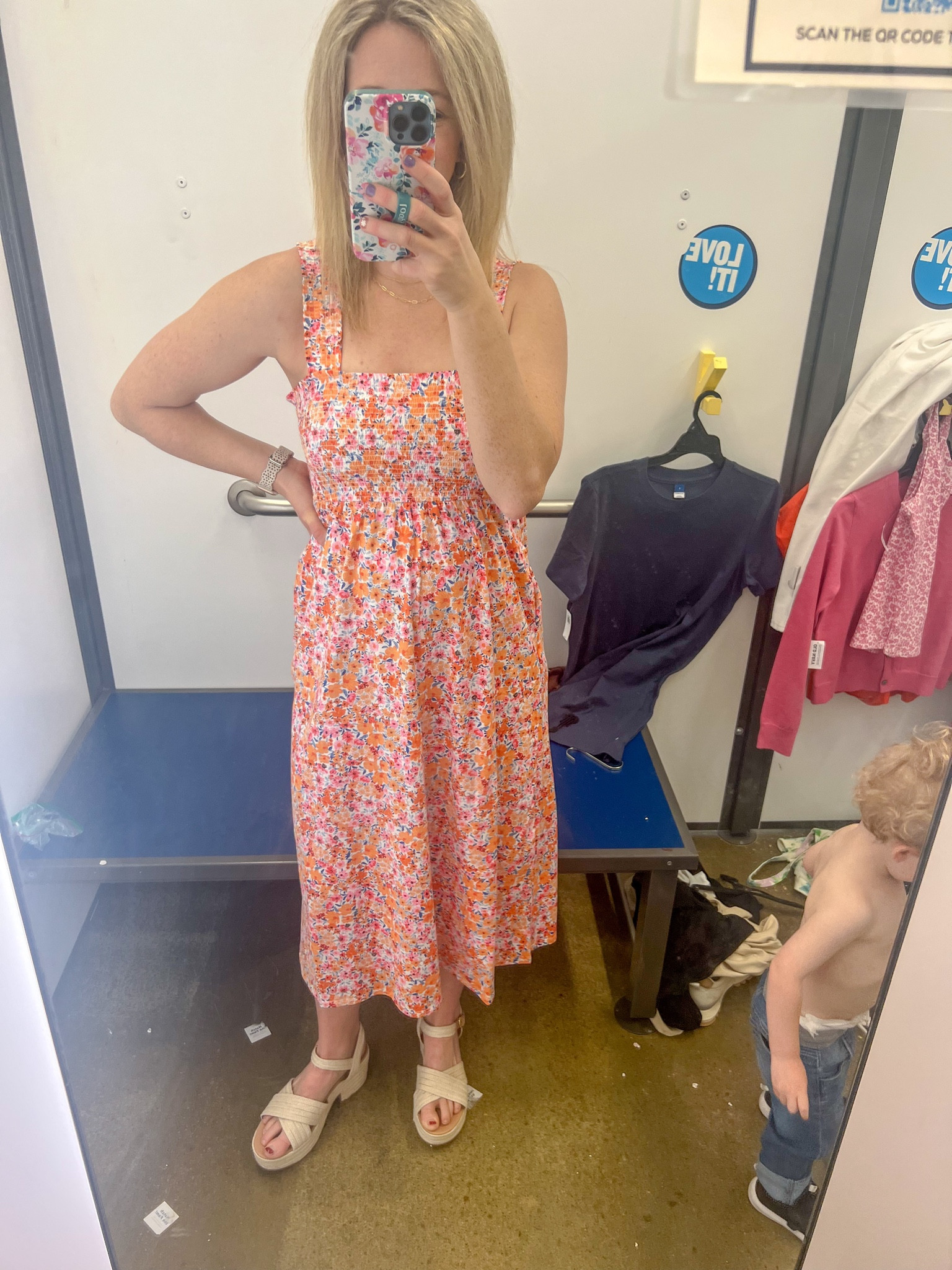 Old Navy Spring Dress
20 weeks pregnant 

#LTKbump #LTKsalealert #LTKSeasonal