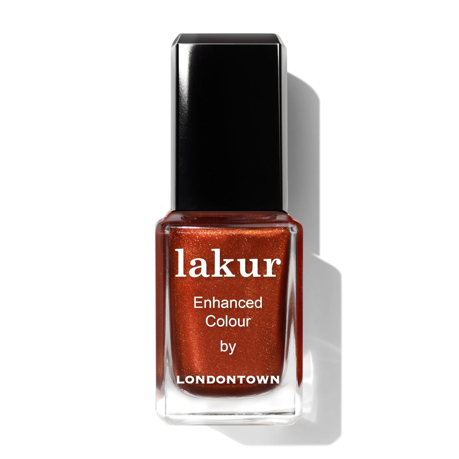 LONDONTOWN lakur Nail Polish - Chip-Resistant, Non-Toxic, Conditions & Hydrates Nails | Metallic ... | Amazon (US)