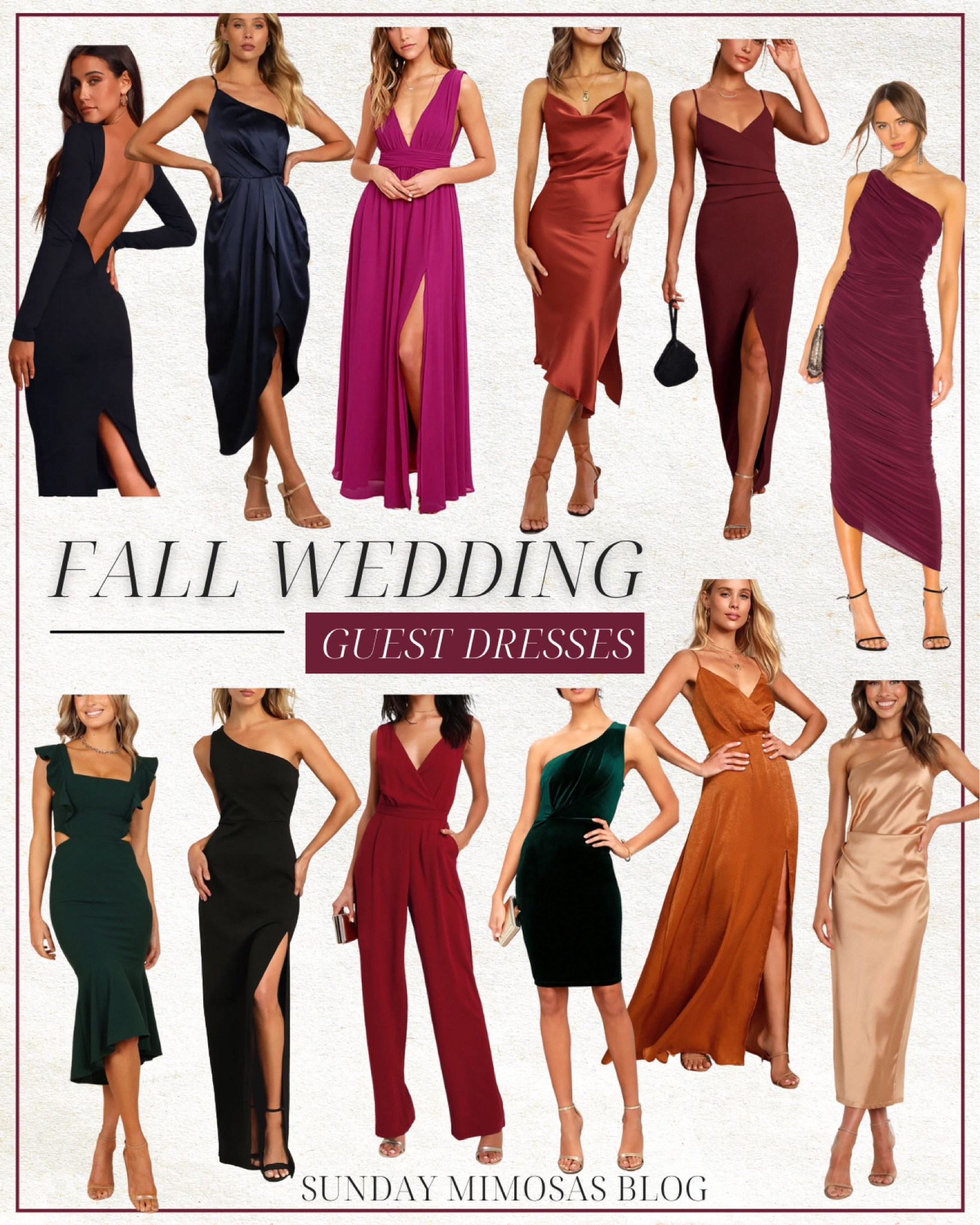 Fall wedding guest dresses, fall wedding guest outfits, lulus fall wedding guest dresses, Petal and Pup wedding guest dresses, revolve wedding guest dresses, satin wedding guest dresses, floral wedding guest dress, satin maxi dress, satin midi dress, long sleeve mini dress, emerald green dress, rust orange dress, maroon wedding guest dress, one shoulder wedding guest dresses, formal wedding guest dress #weddingguestoutfit #lulusweddingguestdresses #lulusweddings #lulusdresses #blackoneshoulderdress #fallwedding #fallweddingguest #weddingfall #revolvedress #blacktieweddingdresses #weddingguestfall #fallweddingguestdress #weddingguestdressfall #petalandpupdresses #fallweddingguestdresses #weddingguestdressesfall #cocktailweddingguestdress #formalweddingguestdress #cocktaildress #cocktaildresses #casualweddingguestdress #rustorangedress #satinmaxidress #satinmididress #satinweddingguestdress

#LTKwedding #LTKunder100 #LTKstyletip