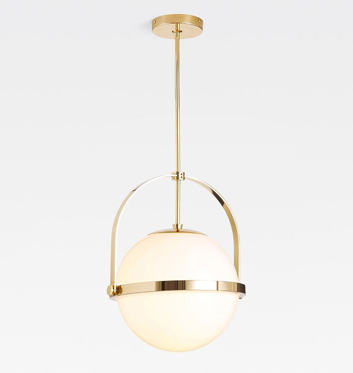 Quincy 12" Globe Pendant | Rejuvenation