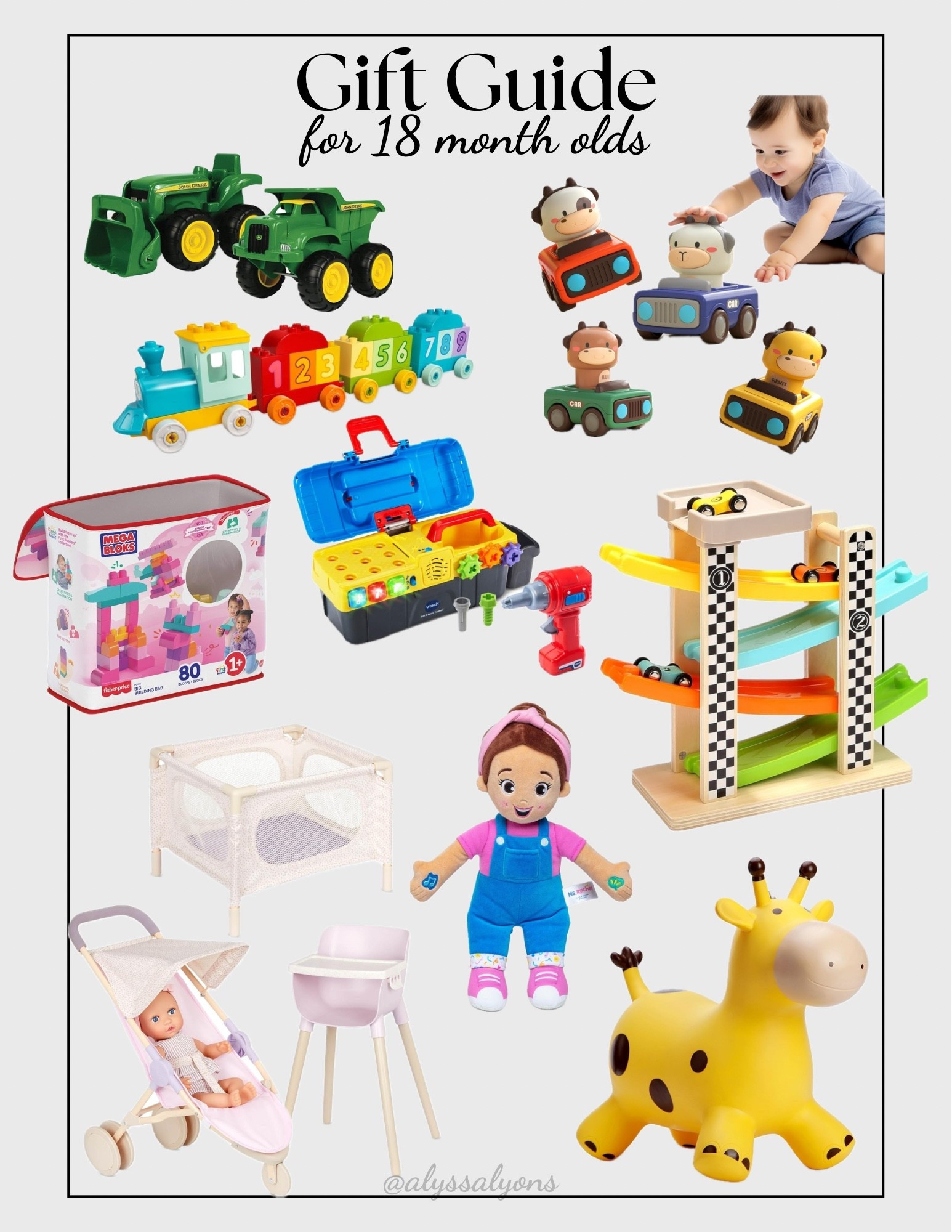 Gift guide for 18 month olds! Boys and girls - all Amazon finds!!

Lego | ms rachel | dolls | cars | gift ideas | baby | toddler | Christmas gifts | 

#LTKGiftGuide #LTKKids #LTKFindsUnder50
