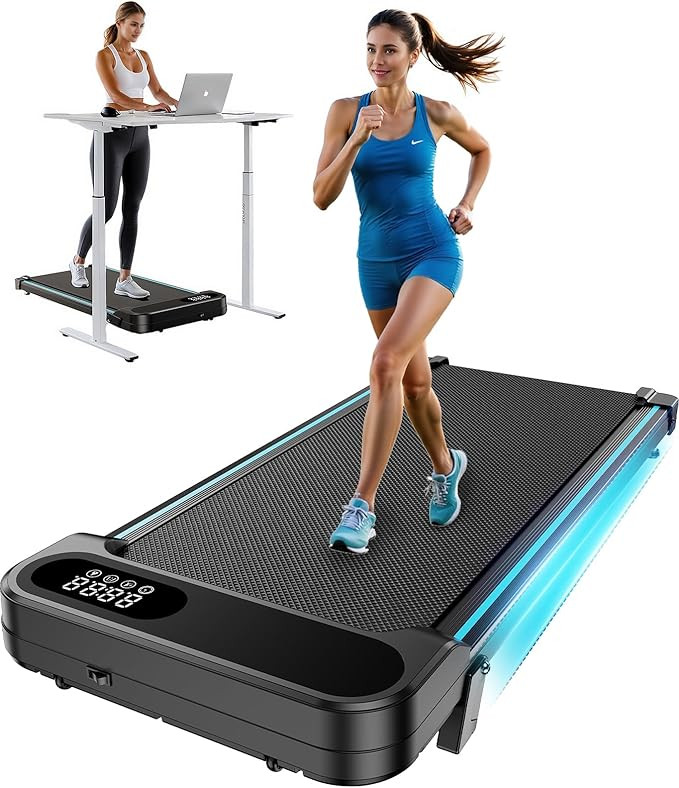 HUANUO Walking Pad Treadmill, Walking Pad with 5° Incline, 330 lbs Weight Capacity, 2.5 HP Low N... | Amazon (US)