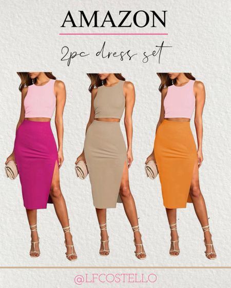 Amazon 2 piece dress skirt set 

#LTKSaleAlert #LTKFindsUnder50 #LTKStyleTip