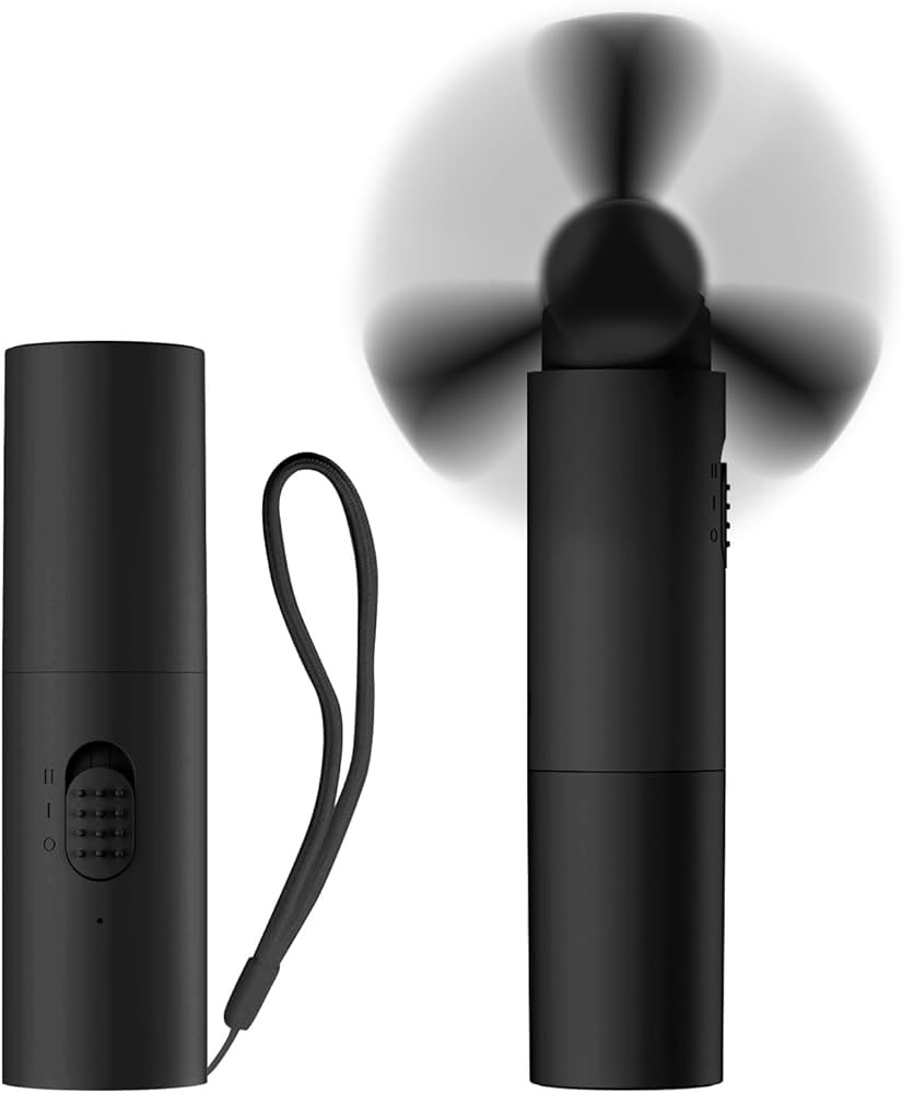 OLV Handheld Mini Fan Portable Rechargeable 3000mAh USB Battery Powered 22+Hrs Runtime Small Hand... | Amazon (US)