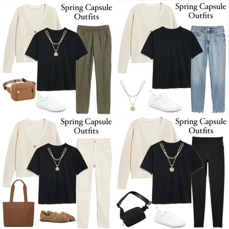 Spring Capsule Wardrobe Outfits #oldnavy #target #casualoutfits #teacheroutfit #minimalistoutfit

#LTKsalealert #LTKfindsunder50 #LTKstyletip