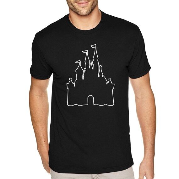 Xtrafly Apparel Men's Tee Castle Outline Matching Family | Etsy | Etsy (US)