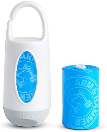 Arm and Hammer Diaper Bag Dispenser and 24 Diaper Disposal Bags | Amazon (US)