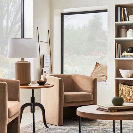 Soft brown tones - the new it color!

Living room
Chairs
Club chair
Arm chair
Throw rug
Coffee table
Wood
Black
Tan
Beige
Side table
Modern
Mcgee & Co
Studio Mcgee
Home decor
New launch
In stock furniture
Interior design
Target finds

#LTKhome #LTKFind #LTKstyletip