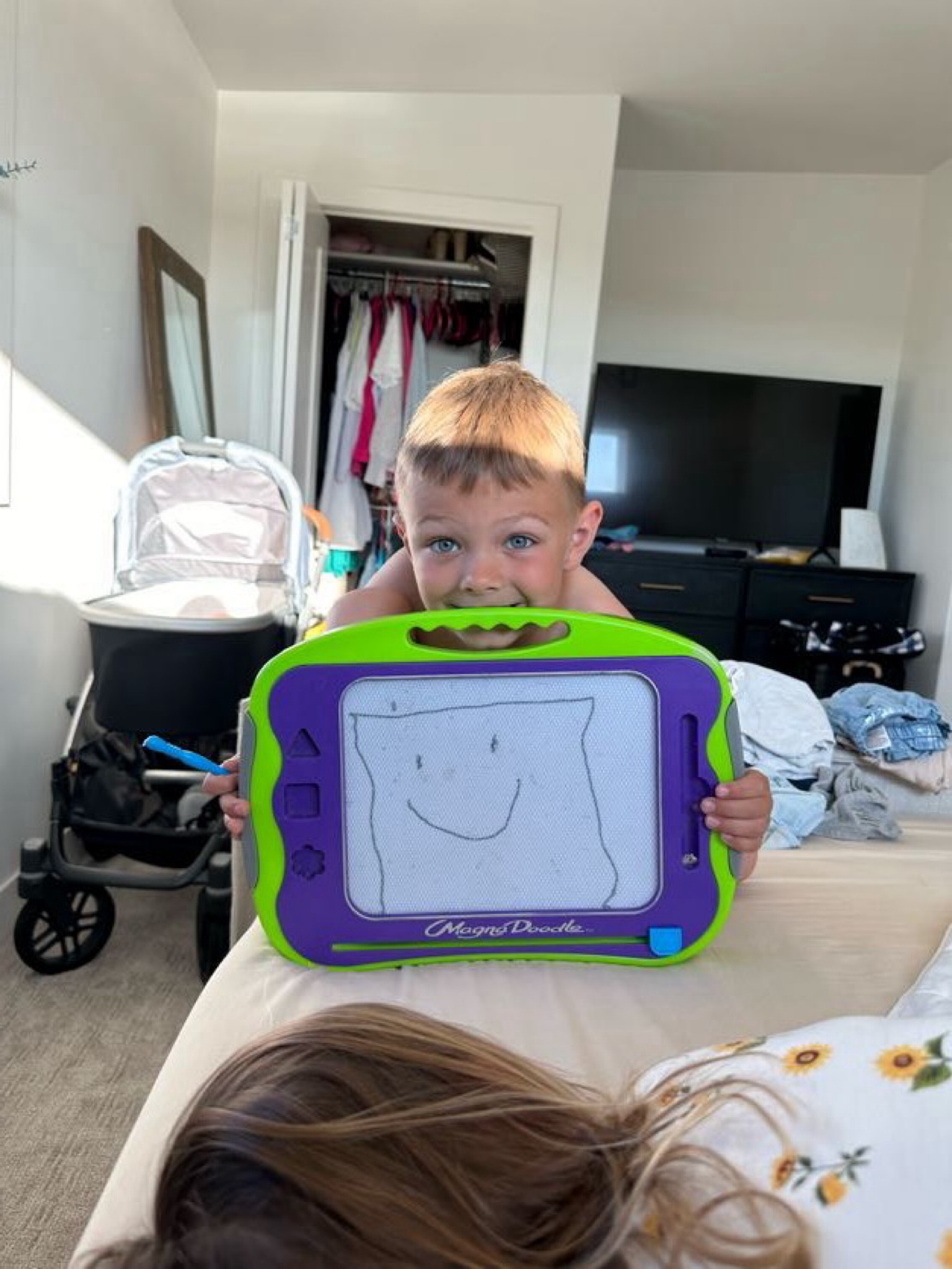 Picked up this doodle board for the kids, and they’ve had a blast showcasing their artwork. It’s amazing to see their creative minds at work! This doodle board is perfect for encouraging artistic expression and keeping kids entertained.

Creative toys // Walmart kids finds // Walmart toys // best of Walmart finds 

#LTKFamily #LTKFindsUnder50 #LTKKids