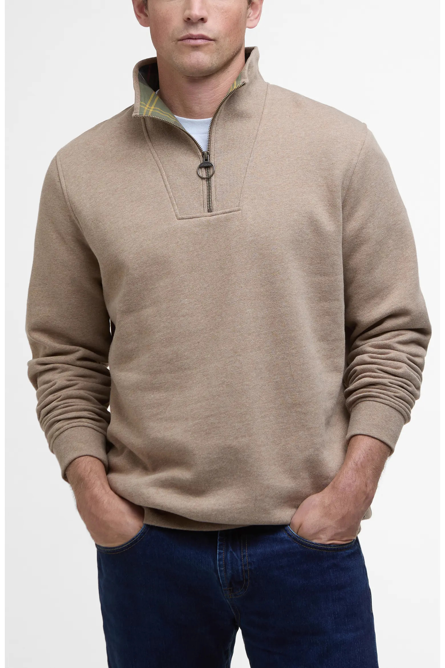 Nelson Cotton Half Zip Sweatshirt (Men) | Nordstrom | Nordstrom