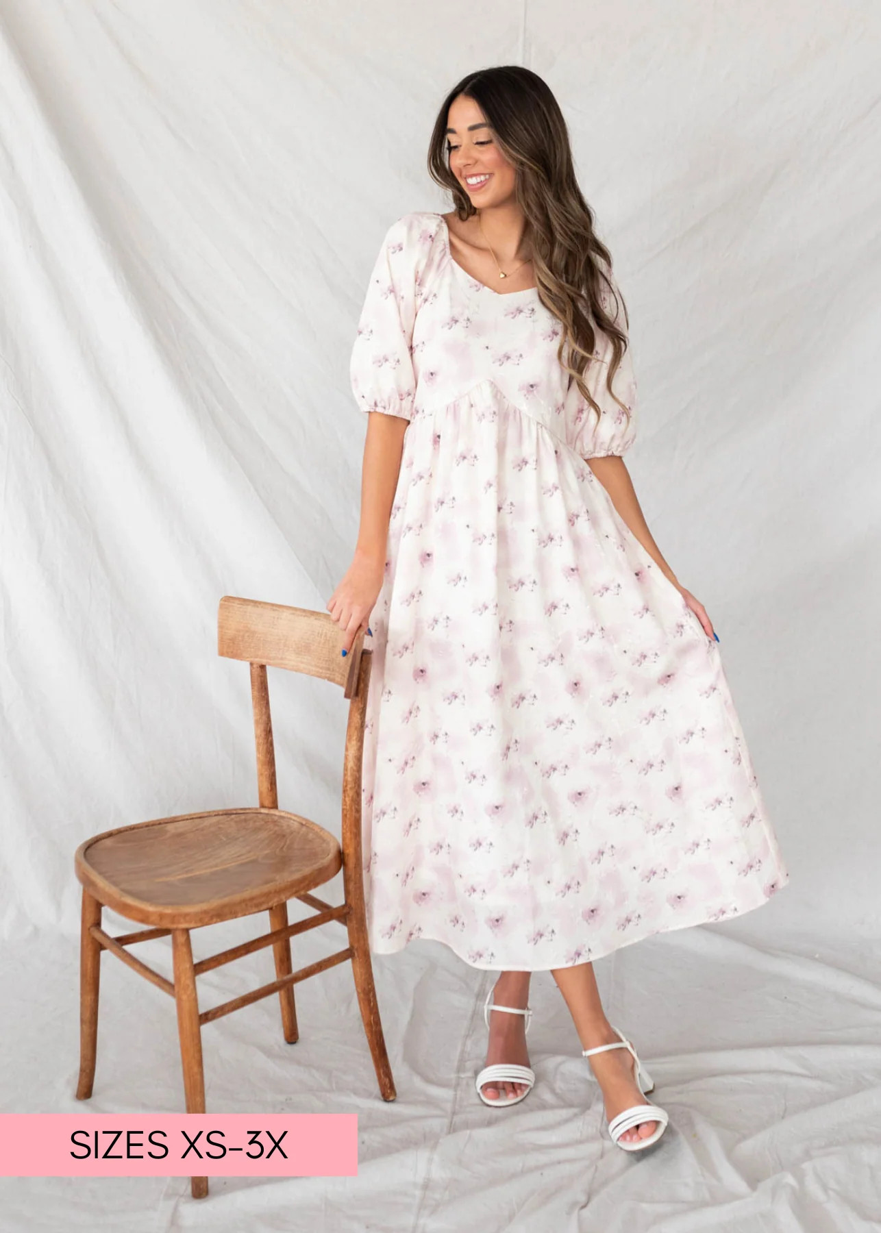 Camilla Lavender Blush Floral Dress | My Sister's Closet Boutique