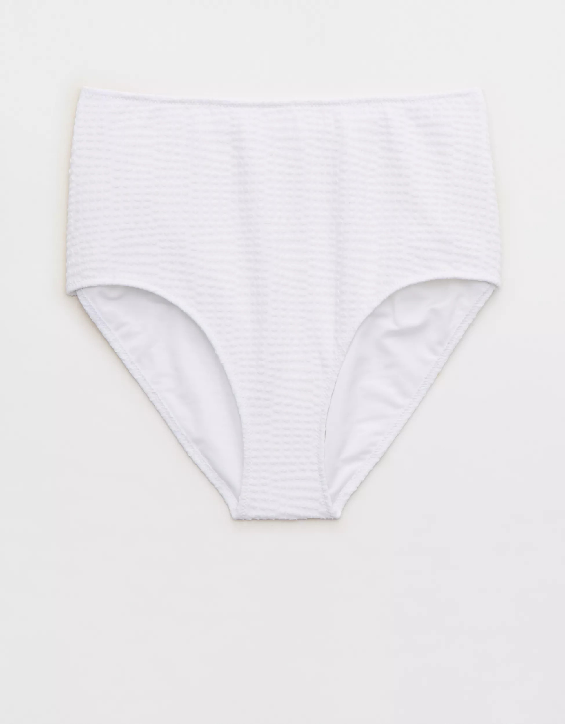 Aerie Jacquard High Waisted Bikini Bottom | Aerie