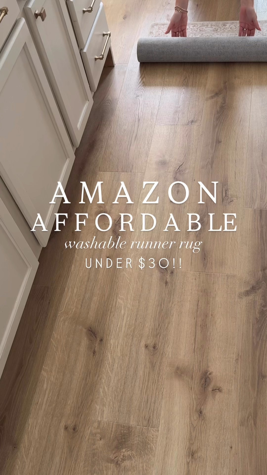 Amazon washable runner rug under $30! Multiple colors and sizes available

Runner rug, neutral rug, area rug, washable rug 

#LTKHome #LTKSaleAlert #LTKFindsUnder50